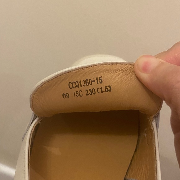 Cream Coloured Loafer Shoes - Picture 2 of 6